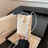 Nova Bolsa Pequena de Tecido Estilo Chinês Nova Bolsa Simples Casual com Franja para Celular Estilo Coreano Bolsa Transversal Versátil