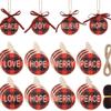 Decoraciones navideñas transfronterizas piezas de madera DIY decoraciones colgantes regalos para fiesta de Navidad colgantes de madera fabricantes listados