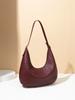 Bolso Transfronterizo Nuevo para Mujer 2025 de Alta Gama Normcore Cómodo Tejido Bolso de Hombro Tote de Axila para Viajero de Gran Capacidad