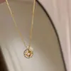 Estilo Old Money de Moda Lleno de Diamantes Brillantes Moneda de Cobre Cadena de Burbujas Cadena para Suéter de Gama Alta Venta al por Mayor