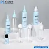 Botella dispensadora de loción para el hogar Material de embalaje para productos de cuidado de la piel Botella pulverizadora de 150 ml Botella de plástico de 50 ml Boca puntiaguda Botella multifuncional