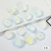 Diadema creativa de pétalos de crisantemo comprimidos para manualidades, material de decoración de boda, flor artificial, flor falsa, pasador para ropa, accesorios de flor