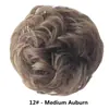 Atacado transfronteiriço Europa e Estados Unidos anel de cabelo bagunçado de moda preguiçoso fofo faixa de couro bola cabeça peruca botão de flor feminino em estoque