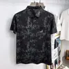 Camiseta de Manga Corta de Alta Gama para Hombre 2026 Verano Nuevo Estilo Seda de Hielo Fresca Bordada con Cuello Polo Camiseta de Manga Corta para Hombre Venta al por Mayor