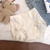Textura de Grano de Melocotonero Chica Japonesa de Alto Valor Ropa Interior sin Costuras Alta Elasticidad Algodón Transpirable en la Entrepierna Braguitas Triángulo Dulces de Cintura Media