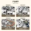 Fábrica de origen calavera rosa papel tapiz autoadhesivo PVC impermeable Halloween fondo gótico pegatina de pared comercio exterior al por mayor