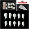 100 Peças de Unhas Transparentes Encaixotadas para Manicure, Unhas de Manicure de Colagem Completa para Salões de Manicure, Unhas Especiais para Usar Unhas