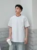 Camiseta de Manga Corta de Peso Pesado de Marca de Moda para Hombres y Mujeres, Nueva Versátil Oversize de Verano para Parejas, Camiseta de Media Manga