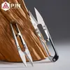 Tijeras para Hilo de Acero Inoxidable Marca Pin, Cortahilos, Tijeras Pequeñas para el Hogar, Tijeras en Forma de U para Bordado Cruzado, Tijeras de Sastre