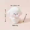 Figuras Criativas de Filhotes Fofos Acessórios de Resina Decorações para Casa de Bonecas DIY Enfeites Artesanais para Mesa