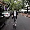 Pantalones Hiphop Europeos y Americanos Verano Nuevo Calle Alta Hip Hop Shorts de Mezclilla Sueltos Rectos Diseño Roto Pantalones con Sentido