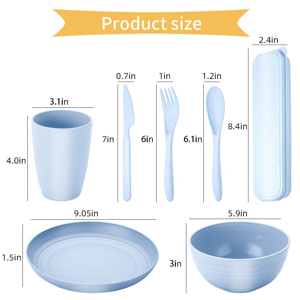 小麦餐具尺寸正确信息