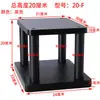 Soporte de Altavoz Base de Altavoz de Escritorio Soporte de Sonido Trípode Púa Almohadilla para Pie Amortiguador Soporte de Piso Audio