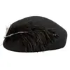 Sombrero Nuevo Estilo 2026 para Mujer, Boina de Lana Otoño e Invierno, Sombrero Pequeño Retro Británico, Elegante y con Estilo, Azafata al por Mayor