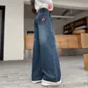Jeans para Niñas Otoño 2026 Nuevo Estilo Pantalones Anchos Rectos para Niños Pantalones para Niñas Grandes Estudiante de Secundaria Pantalones Largos Modernos