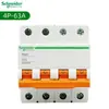 Interruptor automático Schneider serie E9 interruptor automático miniatura pequeño doméstico abierto al aire con protección contra fugas protección contra sobretensión y subtensión