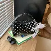 Bolso de Mano de Verano 2026 Nuevo de Alto Estilo Simple Versátil para Mujer, Bolso Cruzado de Hombro de Moda de Nicho con Lunares
