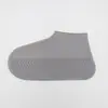 Capa de silicone para sapatos à prova de chuva e sujeira, espessada para uso externo, com tom vibrante e fácil de transportar