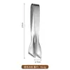 Pinza de silicona para alimentos de acero inoxidable 304, pinza para alimentos, pinza para postres, pinza para hielo, pinza para hielo, pinza para hielo, pinza para azúcar, pinza para hielo