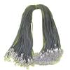 Collar de hilo de cera de fábrica con colgante de cuerda, joyería de oro, colgante de jade colgante, accesorios de joyería, collar de cuerda de cuero de hilo de cera de Corea del Sur