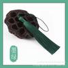 10cm borla de cuerda cerrada borla poliéster hilo fino material suave resistente a las arrugas marcapáginas abanico Correa corta venta al por mayor