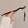 Elegantes Grampos de Cabelo de Sândalo Estilo Chinês, Grampos de Madeira de Alto Padrão Estilo Retrô, Acessórios de Cabelo Clássicos Elegantes, Venda por Atacado de Grampos de Cabelo Feitos à Mão