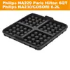 Acessórios para Air Fryer Transfronteiriços Forma de Waffle Assadeira Nova Forma Quadrada para Bolo Grande e Pequena Assadeira em Estoque