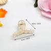 Clips de moda populares Rojo neto clip inferior material colgador tres anillos cinco anillos cinta accesorios para el cabello clip superior accesorios para horquillas