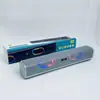 O novo alto-falante Bluetooth NBY8891, canhão de graves pesados, luzes RGB coloridas de celebridade da internet, estéreo Bluetooth portátil para exterior