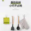 Estante para espátulas mesa estante multiusos para tapas de cocina montado en la pared de pie almacenamiento sin perforaciones escritorio plástico simple blanco