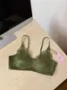 Sujetador de Encaje Triangular Francés de Satén Sin Costuras para Mujer de Pecho Pequeño Push-up Delgado Anti-caída Espalda Bonita Transfronterizo Caliente