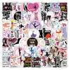 117 novos adesivos de grafite de dança dança de balé cheerleading decoração de celular copo adesivos de filme cortado à prova d'água