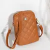 Bolsa Feminina 2023 Novo Estilo Coreano Versátil Simples Bolsa de Ombro Vertical Bolsa para Celular Bolsa de Ombro Única Bolsa Transversal Verão Pequena Bolsa Quadrada