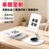 Suporte de telefone novo e moderno, suporte dobrável de mesa 360 graus em aço carbono fofo, perfeito para transmissões ao vivo, um presente versátil para qualquer pessoa
