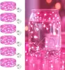 Luces de Hadas LED Impermeables para Bodas en Interiores y Exteriores, Navidad, Jardín, Mini Luces Intermitentes Decoración