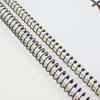 Fábrica direta YO bobina folhas soltas encadernação ferro anel metal único anel ferro único anel caderno folhas soltas metal única bobina