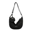 Venta al por mayor, pequeño bolso de mujer estilo coreano estilo ins, nuevo bolso bandolera pequeño color caramelo combinable con todo.
