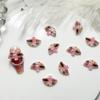 Nuevo estilo chino joyería de uñas de dibujos animados abanico antiguo luminoso joyería de uñas Guochao accesorios para uñas de uso diario joyería de uñas