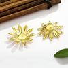 Accesorios de cabeza de flor de mariposa de cobre puro diy flor ensamblada material de horquilla hecho a mano salida de fábrica