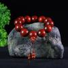 Pulseira de Jacarandá Brasileiro 2.0, Pulseira de Jacarandá para Homens e Mulheres, Joias Estilo Casal, Brinquedo de Madeira, Contas de Madeira