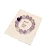 Fragmentos de Estrela Névoa RoxaPulseira Original de Cristal Roxo Natural com Elementos Roxos, Brancos e Fogo Roxo Semelhantes a Gelo Triturado