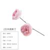 Flor de verão Dois garfos simulação chinesa e austríaca Austin Rose casamento auditório arco estrada chumbo tiro adereços decoração flor falsa
