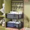 Adorno de Almacenamiento de Llaves para la Entrada, Caja Decorativa para la Entrada, Estante de Zapatero, Caja de Almacenamiento de Escritorio, Herramienta Mágica Organizadora
