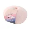 Bolas de hilo de mohair de colores, hilo de fantasía de mohair iridiscente para tejer a mano suéteres, bufandas y sombreros, venta al por mayor transfronteriza