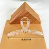 Pinza para el Cabello Grande Versátil Transparente Pinza de Garra Integrada Accesorio Simple para el Cabello Recogido Sensación de Alta Gama Adorno para la Cabeza Pasador Pinza de Tiburón Venta al por Mayor