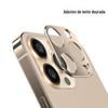 Adequado para Apple 16 lente filme IPhone15ProMax câmera de telefone móvel titânio adesivos de metal anti-queda atacado