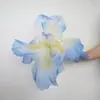 60cm Tamanho Grande Íris de Alice Flor Artificial de Alta Qualidade Estilo Pintura a Óleo Decoração de Casa Hotel Decoração Suave Arranjo de Flores