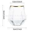 Copa de Vino Tinto de Plástico sin Pie Forma de Huevo Copa de Vino de Plástico PET 8oz 12oz 16oz 20oz Copa de Huevo Imprimible
