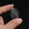 Gema del Tiempo de Forma Ovalada Base de Perla de Vidrio Transparente Parche Accesorios para Joyería DIY Incrustación de Joyería Materiales Hechos a Mano