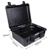 Caja de Equipo de Almacenamiento Portátil Caja de Protección de Seguridad de Plástico D5222 Bolso Herramienta Caja de Protección de Seguridad